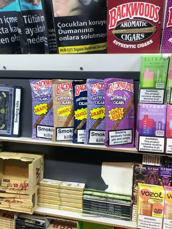 Backwoods Vanilla Cigarettes and Vapes Pallet - Image 2