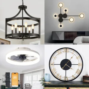 Lighting, Chandelier & Lamp Liquidation Pallet