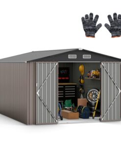 Costway 10 x 14 FT Outdoor Storage