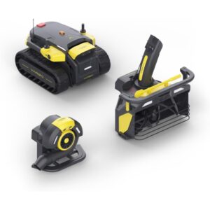 YARBO Robot Snow Blower and Robotic Leaf Blower