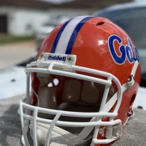 FLORIDA GATORS TIM TEBOW CUSTOM RIDDELL REVOLUTION FULL SIZE HELMET NEW