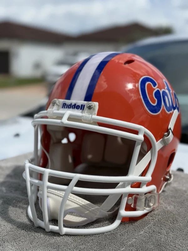 FLORIDA GATORS TIM TEBOW CUSTOM RIDDELL REVOLUTION FULL SIZE HELMET NEW