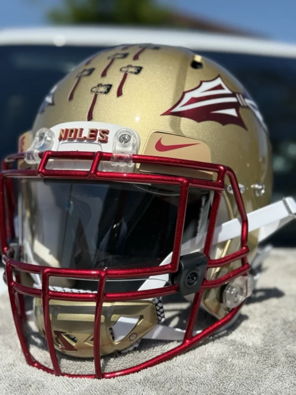 FLORIDA STATE SEMINOLES CUSTOM RIDDELL SPEED FOOTBALL HELMET - Image 2