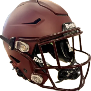 Riddell Speedflex Adult Flat Maroon Face Mask
