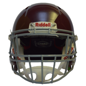 Riddell Speedflex Adult Flat Maroon Face Mask