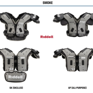 Football Shoulder Pads - Riddell Smoke Skilled