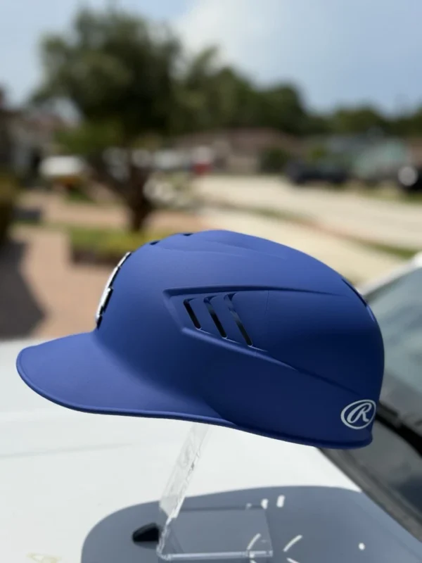 LOS ANGELES DODGERS COACHES/CATCHER CUSTOM RAWLINGS COOLFLO BATTING HELMET