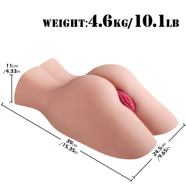 BJDOLL Stripped Fantasy Realistic Pussy & Ass TPE Flesh - Image 8