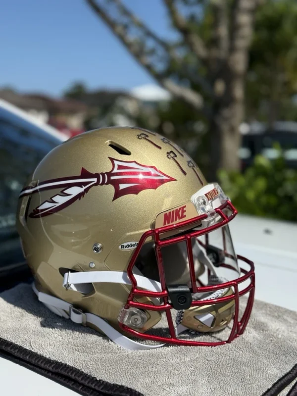 FLORIDA STATE SEMINOLES CUSTOM RIDDELL SPEED FOOTBALL HELMET