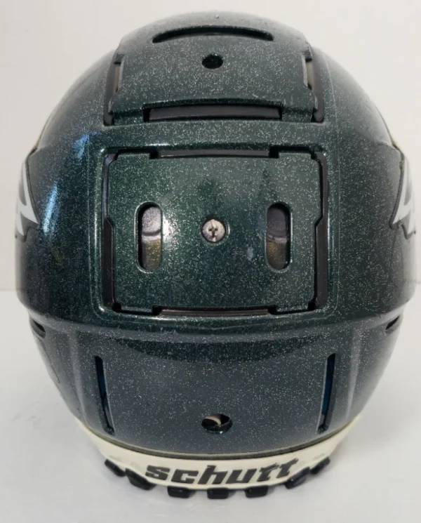Schutt F7 VTD Collegiate Football Helmet Adult Medium Metallic Forest Green used - Image 9