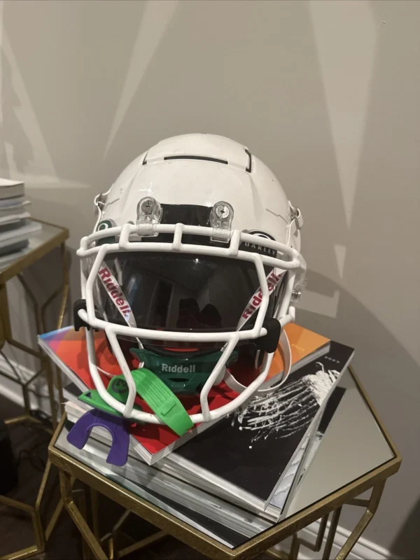 Schutt F7 VTD Collegiate Football Helmet White Size S - Image 6