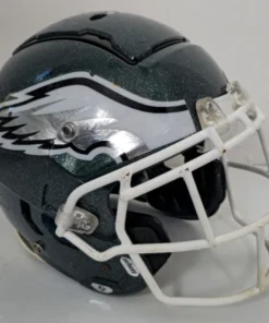 Schutt F7 VTD Collegiate Football Helmet Adult Medium Metallic Forest Green