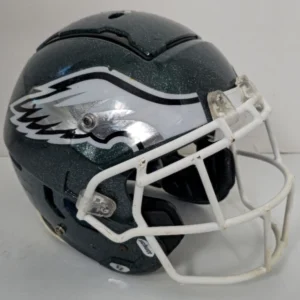 Schutt F7 VTD Collegiate Football Helmet Adult Medium Metallic Forest Green