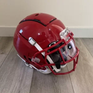 Schutt F7 2023 VTD COLLEGIATE FOOTBALL HELMET ADULT Large gloss Scarlet Visor