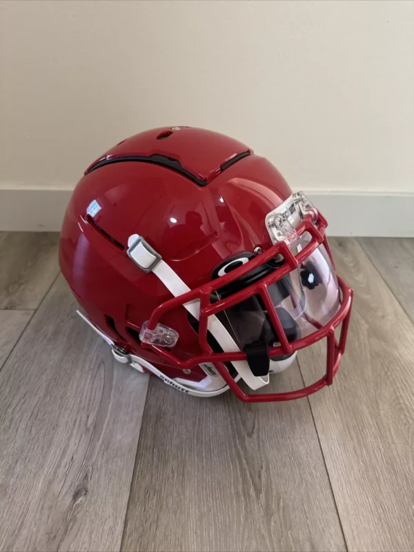Schutt F7 2023 VTD COLLEGIATE FOOTBALL HELMET ADULT Large gloss Scarlet Visor