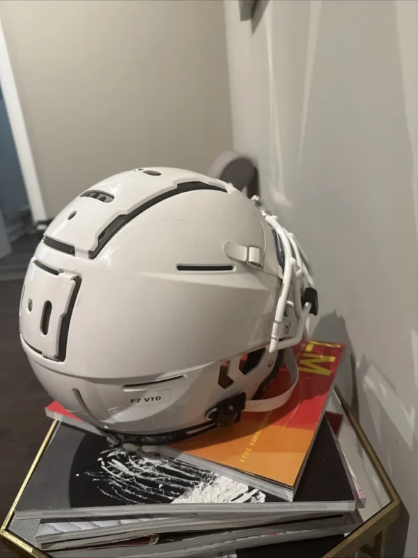Schutt F7 VTD Collegiate Football Helmet White Size S - Image 3