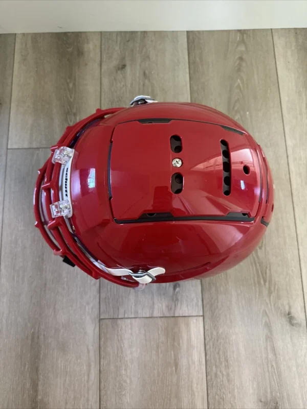 Schutt F7 2023 VTD COLLEGIATE FOOTBALL HELMET ADULT Large gloss Scarlet Visor - Image 5