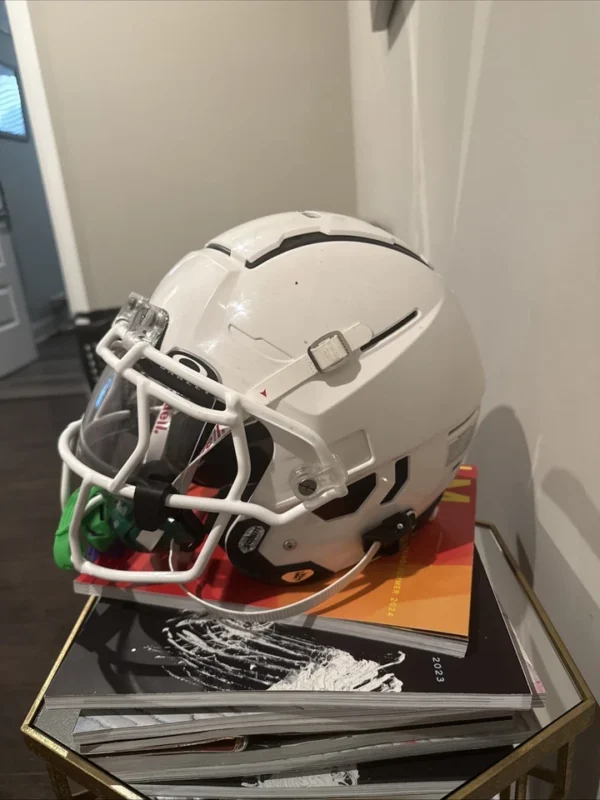 Schutt F7 VTD Collegiate Football Helmet White Size S